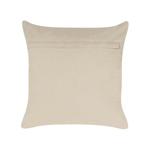 Conjunto de 2 almofadas decorativas SAFI Algodão 50 x 50 cm Azul Padrão geométrico