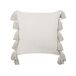 Beliani Cojín decorativo ROCHEA Beliani Cojín decorativo ROCHEA Blanco/ Negro