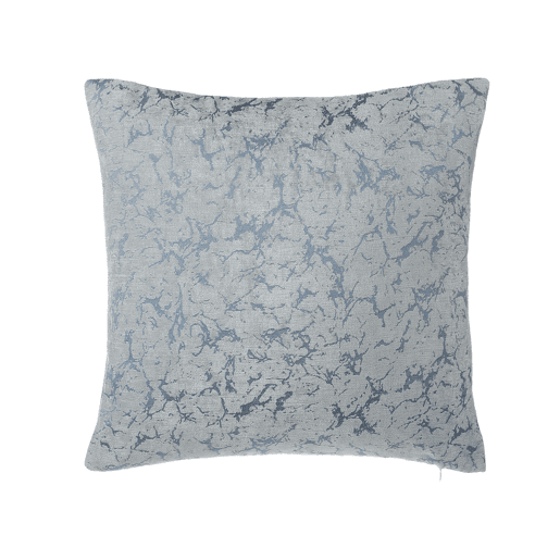 Conjunto de 2 almofadas decorativas WISTERIA 45 x 45 cm Cinzento claro Sólido