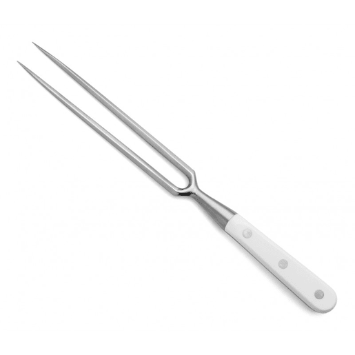 Garfo para trinchar Arcos Riviera White 180 mm, forjado numa só peça em aço inoxidável NITRUM