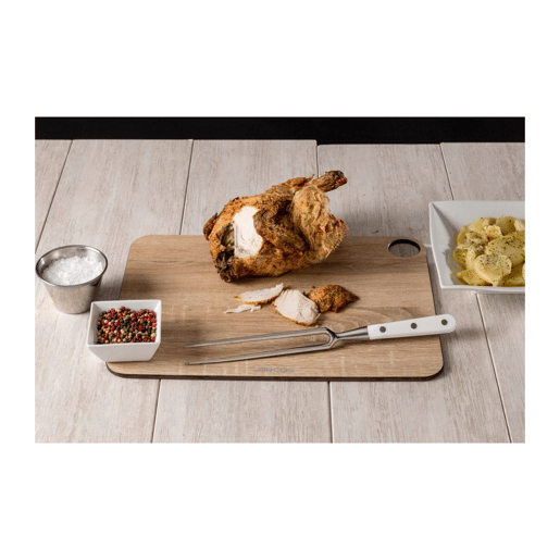 Garfo para trinchar Arcos Riviera White 180 mm, forjado numa só peça em aço inoxidável NITRUM