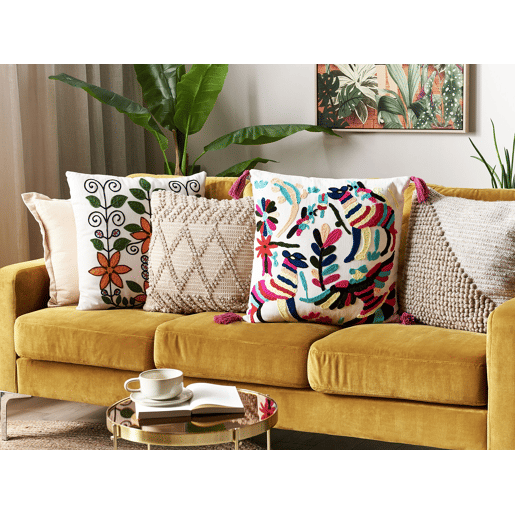 Beliani Almofada decorativa RAIGANJ