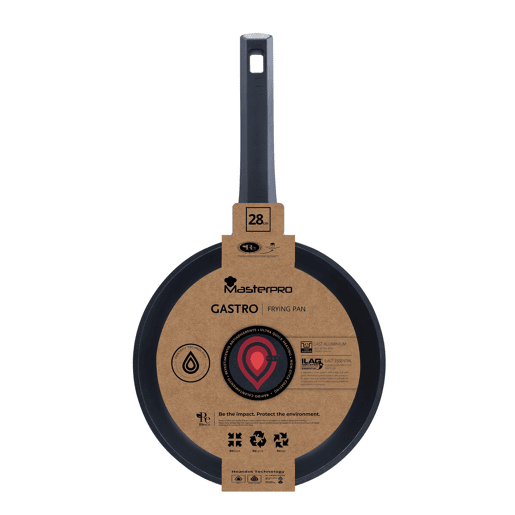 Frigideira Masterpro GASTRO REECO MP Preto Alumínio Ø 28 cm