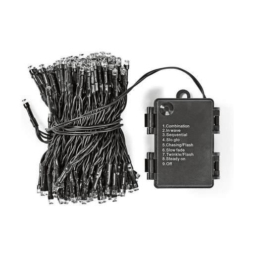 Grinalda de Luzes LED AX8415200 Branco Preto Branco quente 2,5 m Grinalda de Luzes LED AX8415200 Branco Preto Branco quente 2,5 m