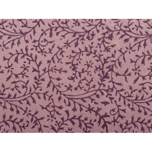 Conjunto de 2 almofadas decorativas ROMNEYA Veludo 45 x 45 cm Rosa Padrão floral
