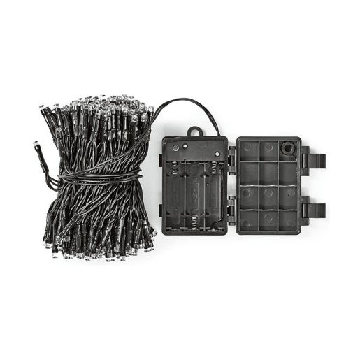 Grinalda de Luzes LED AX8415210 Preto Branco quente 4 X 4,5 X 7 CM