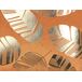 Beliani Cojín decorativo SUNFLOWER 45x45 Beliani Cojín decorativo SUNFLOWER 45x45 Naranja