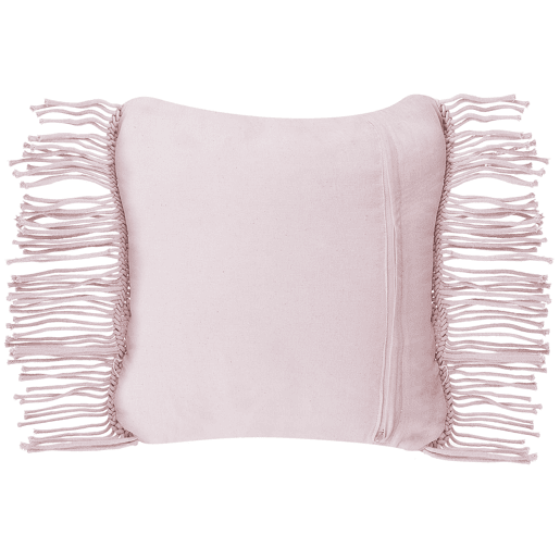 Conjunto de 2 almofadas decorativas YANIKLAR Algodão 40 x 40 cm Rosa Padrão geométrico