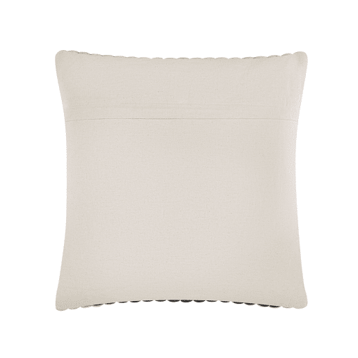 Conjunto de 2 almofadas decorativas YONCALI Algodão 45 x 45 cm Preto Quadriculado