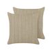 Beliani Cojín decorativo SENECIO Beliani Cojín decorativo SENECIO Natural/ Blanco