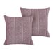 Beliani Cojín decorativo SILYBUM Beliani Cojín decorativo SILYBUM Rosa
