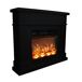 Chimenea Mural 1500w Caminetto Fuego Roberta Chimenea Mural 1500w Caminetto Fuego Roberta Negro