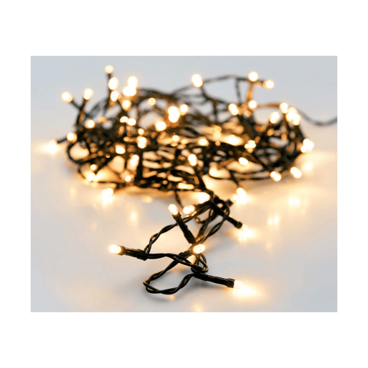 Grinalda de Luzes LED Branco Branco quente 53 m