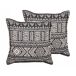 Beliani Cojín decorativo SIRVAN Beliani Cojín decorativo SIRVAN Negro/ Crema