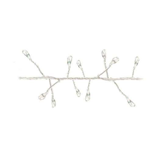 Grinalda de Luzes LED Branco 1,5 m