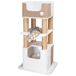 Poste Rascador para Gatos TRIXIE Poste Rascador para Gatos TRIXIE Natural/ Blanco