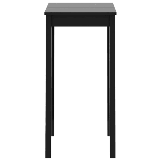 vidaXL Mesa de bar em MDF preto 55x55x107 cm vidaXL Mesa de bar em MDF preto 55x55x107 cm