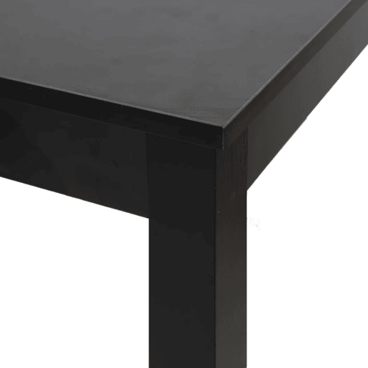 vidaXL Mesa de bar em MDF preto 55x55x107 cm vidaXL Mesa de bar em MDF preto 55x55x107 cm