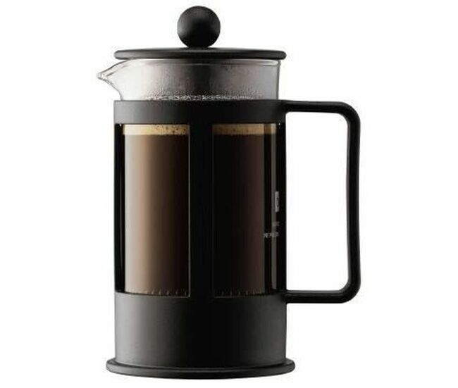 Cafetera de émbolo bodum kenya negro 350 ml