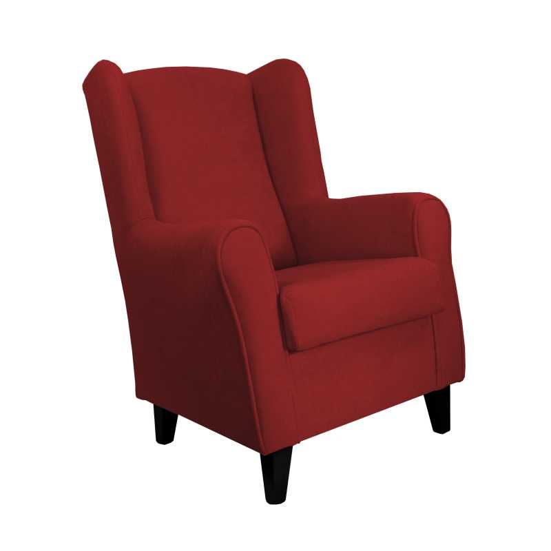 Sillón butaca orejero lisboa (color: rojo)