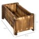 Jardinera Madera de Abeto Outsunny Jardinera Madera de Abeto Outsunny Marrón