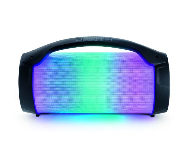 Altavoz bluetooth con micrófono karaoke bigben partybtpro 75 w negro