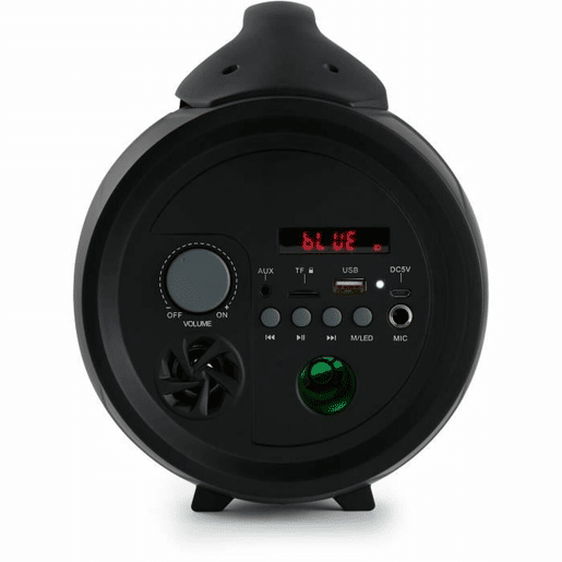 Altifalante Bluetooth com microfone para karaoke Bigben PARTYBTPRO 75 W Preto