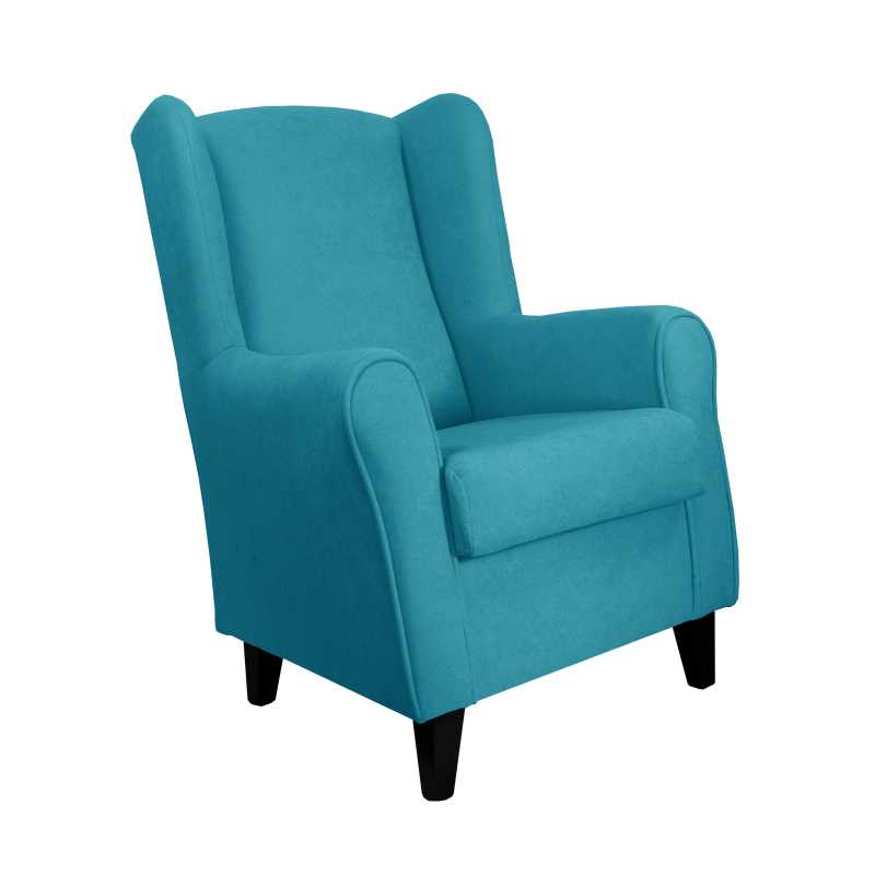 Sillón butaca orejero lisboa (color: turquesa)