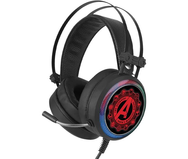 Auriculares gaming con micrófono y led con sonido envolvente hpgaven003 ert