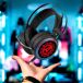 Auriculares Gaming Avengers ERT Auriculares Gaming Avengers ERT Negro/ Rojo