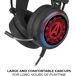 Auriculares Gaming Avengers ERT Auriculares Gaming Avengers ERT Negro/ Rojo