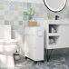 Mueble Auxiliar Baño MDF kleankin, hogar - baño Mueble Auxiliar Baño MDF kleankin, hogar - baño Blanco