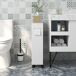 Mueble Auxiliar Baño MDF kleankin, hogar - baño Mueble Auxiliar Baño MDF kleankin, hogar - baño Blanco
