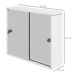 Armario con Espejo MDF, Vidrio kleankin, hogar - baño Armario con Espejo MDF, Vidrio kleankin, hogar - baño Blanco