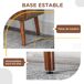 Banco de Cama PU, Espuma, Madera de Caucho HOMCOM Banco de Cama PU, Espuma, Madera de Caucho HOMCOM Marrón
