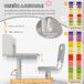 Pupitre Infantil PP, MDF, Acero ZONEKIZ 54x80 Pupitre Infantil PP, MDF, Acero ZONEKIZ 54x80 Gris