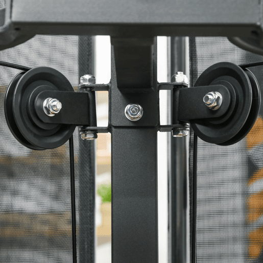 SPORTNOW Máquina Multi Estação de Musculação Ajustável Multi Estação de Musculação com Placas de Peso de 45 kg Carga Máxima 110 kg para Treino em Casa Ginásio 225x175x200 cm Preto SPORTNOW Máquina Multi Estação de Musculação Ajustável Multi Estação de Musculação com Placas de Peso de 45 kg Carga Máxima 110 kg para Treino em Casa Ginásio 225x175x200 cm Preto
