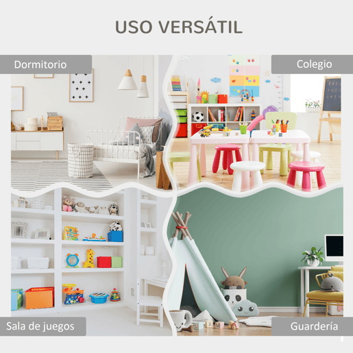 ZONEKIZ Organizador de Brinquedos Estante para Crianças com Prateleiras Abertas para Dormitório Sala de Jogos Escola Infantil 85x26x84 cm Cinza