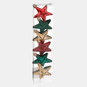 6 Conjunto de plástico de Natal