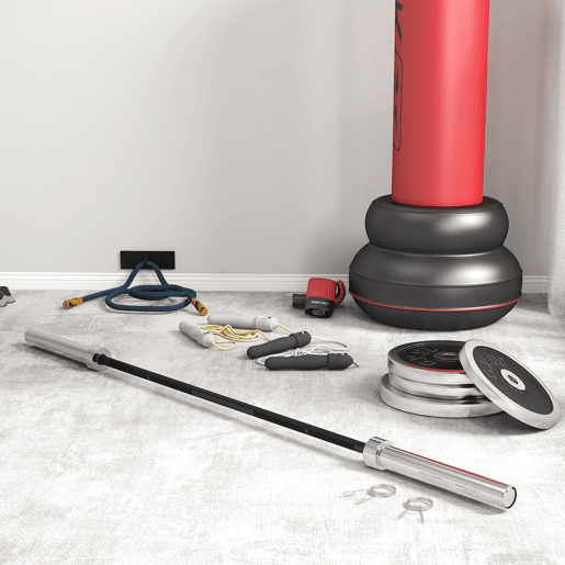 SPORTNOW Barra de Pesos de Aço180 cm Ø50 mm com 2 Grampos Carga 200 kg Barra Olimpica para Discos de Ø5 cm Treino em Ginásio Casa Prata e Preto