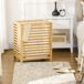 Cesto para Ropa Bambú, Poliéster con algodón HOMCOM, hogar - baño Cesto para Ropa Bambú, Poliéster con algodón HOMCOM, hogar - baño Marrón