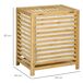 Cesto para Ropa Bambú, Poliéster con algodón HOMCOM, hogar - baño Cesto para Ropa Bambú, Poliéster con algodón HOMCOM, hogar - baño Marrón