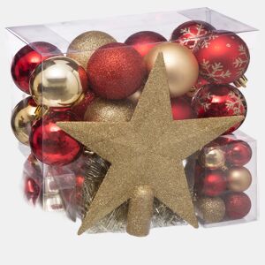 44 peças kit de bola de natal