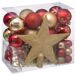 Kit de bolas de navidad 44 piezas Kit de bolas de navidad 44 piezas Multicolor