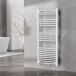 Radiador toallero mural Voss 500 W 21 tubos acero Radiador toallero mural Voss 500 W 21 tubos acero Blanco