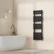 Radiador toallero mural Voss 528 W 12 lamas acero Radiador toallero mural Voss 528 W 12 lamas acero Blanco