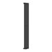 Radiador de panel Nore de Diseño monocapa tubular acero Radiador de panel Nore de Diseño monocapa tubular acero Negro