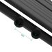 Radiador toallero mural Voss 844 W 17 lamas acero Radiador toallero mural Voss 844 W 17 lamas acero Negro