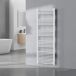 Radiador toallero mural Voss 755 W 28 tubos acero Radiador toallero mural Voss 755 W 28 tubos acero Blanco