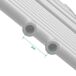 Radiador toallero mural Voss 755 W 28 tubos acero Radiador toallero mural Voss 755 W 28 tubos acero Blanco